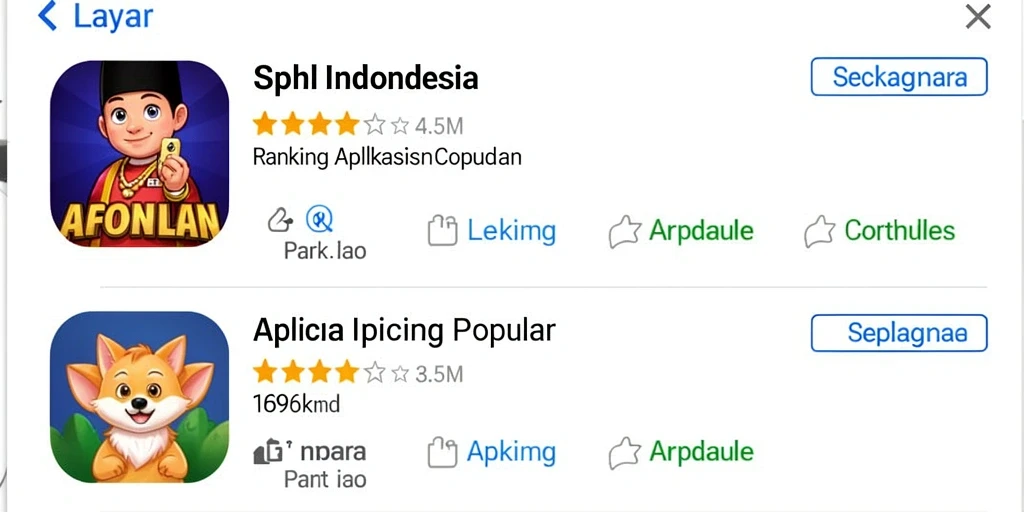 Tampilan antarmuka yang menarik dan mudah digunakan.