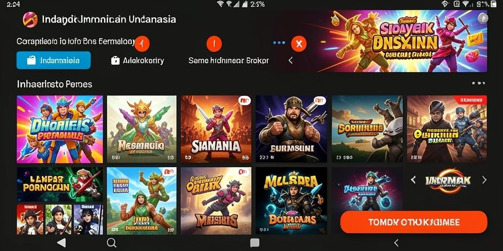 Tampilan antarmuka yang intuitif dan modern.