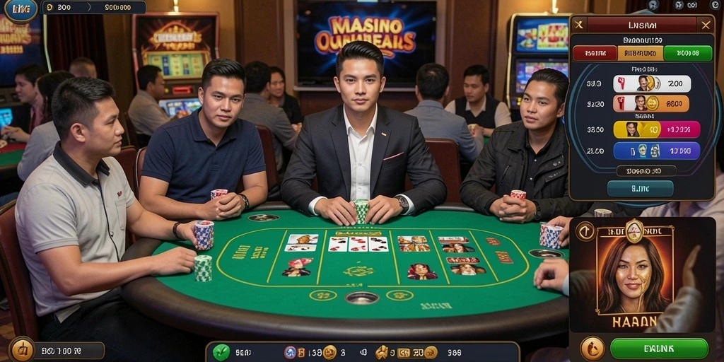 Screenshot aplikasi IDR77 - Antarmuka yang menarik dan modern.
