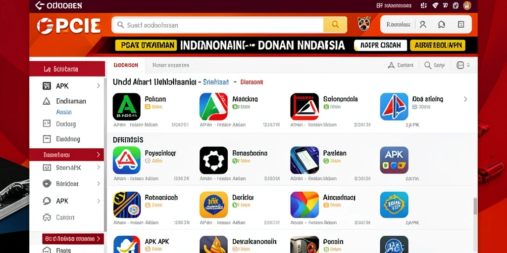 Tampilan awal permainan yang mengesankan dan interaktif.