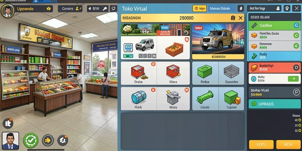 Tampilan antarmuka yang sederhana dan user-friendly.