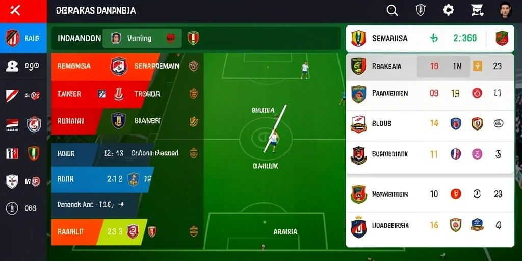 Tampilan beranda aplikasi dengan desain menarik.