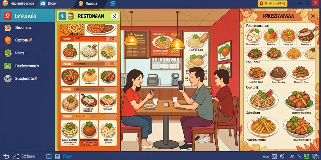 Tampilan antarmuka yang menarik dan user-friendly.