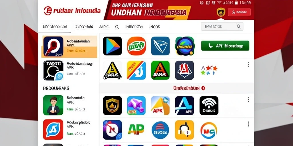 Tampilan antarmuka pengguna yang menarik.