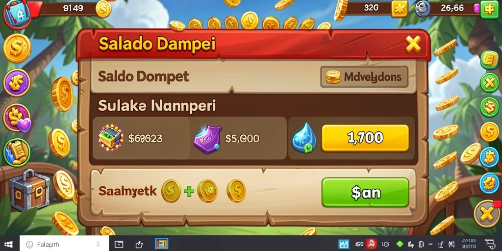 Tampilan antarmuka utama NAGA2000 yang menarik.