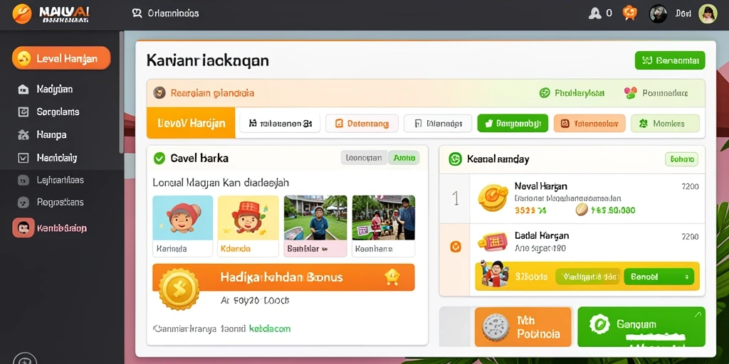 Tampilan antarmuka pengguna yang intuitif.