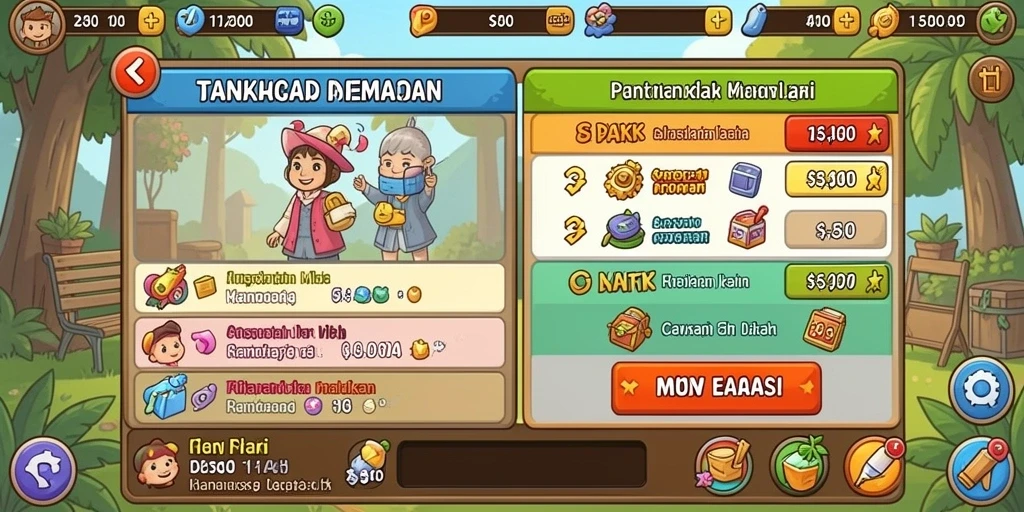 Tampilan antarmuka yang bersih dan intuitif.