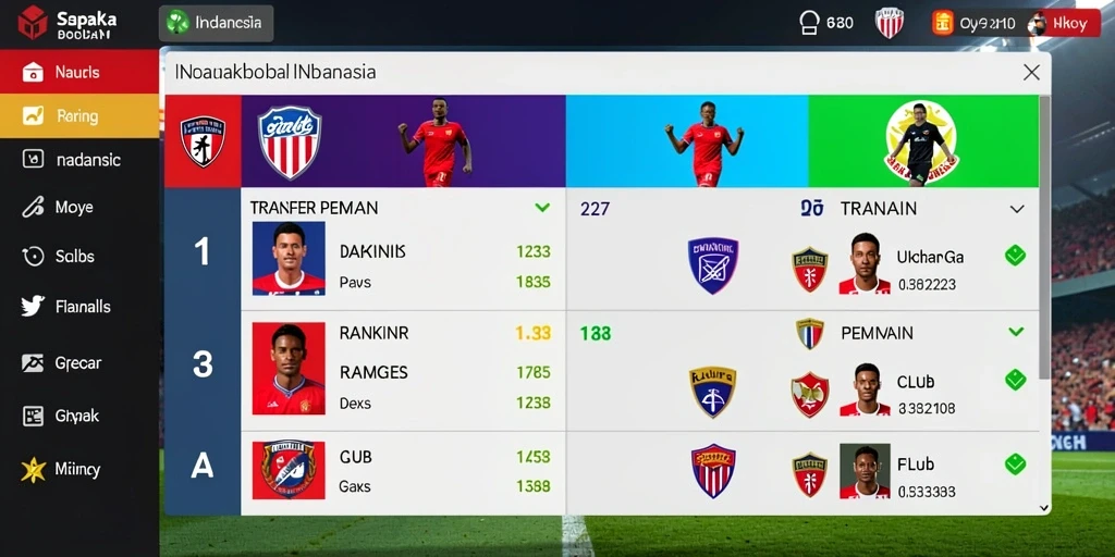 Tampilan utama yang menarik untuk memulai permainan.