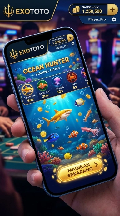 Cuplikan layar menu unduhan exototo untuk perangkat Android